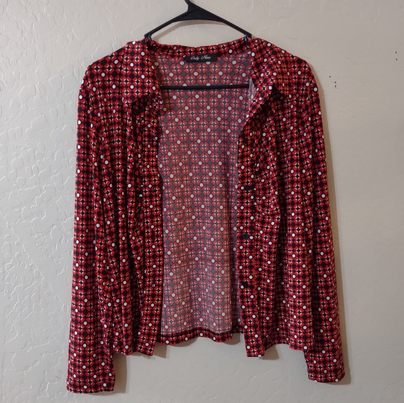 Only Nine long sleeve button down women top - Picture 10 of 14